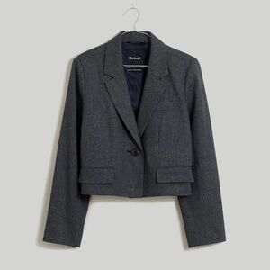 Madewell Sutter Crop Blazer